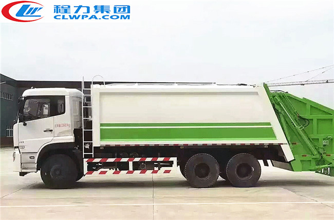 國(guó)五東風(fēng)天龍后雙橋壓縮式垃圾車(chē)