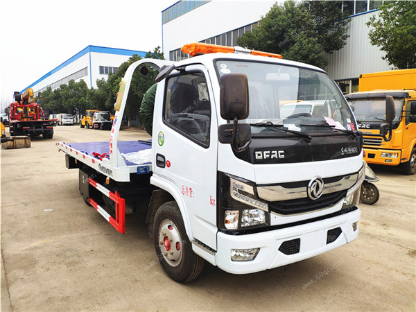 東風(fēng)小凱普特藍牌平板清障車